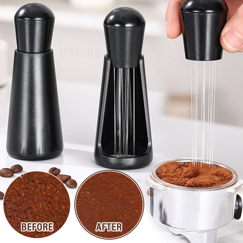 Coffee Equipment Distributor - เข็มกาแฟ เครื่องกระจายผงกาแฟเอสเพรสโซ อุปกรณ์กระจายผงกาแฟแบบพกพา เครื่องผสมกาแฟแบบมือถือ อุปกรณ์กดอัดกาแฟ อุปกรณ์เสริมสำหรับบาริสต้า