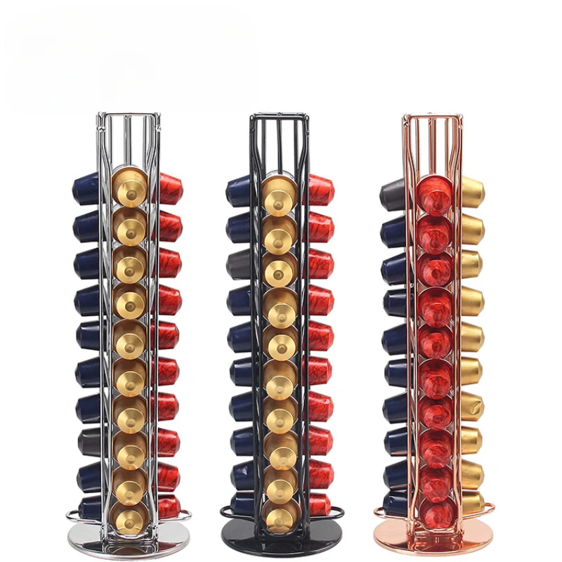 Coffee Equipment Rack - 1PC 40 แคปซูลกาแฟ Nespresso Coffee Pods