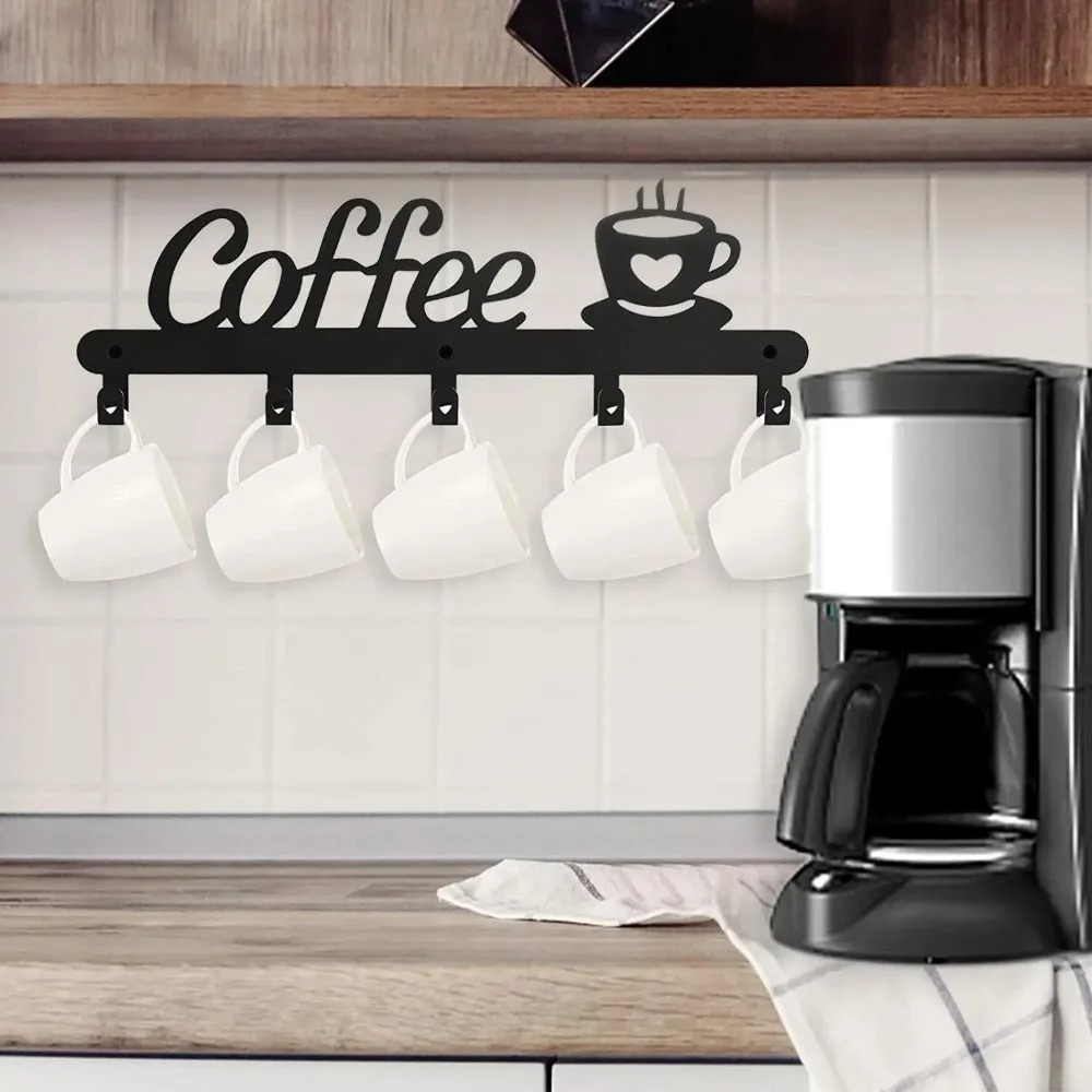 ที่แขวนแก้วกาแฟติดผนังโลหะ, ที - Coffee Equipment Rack บทวิจารณ์และราคา