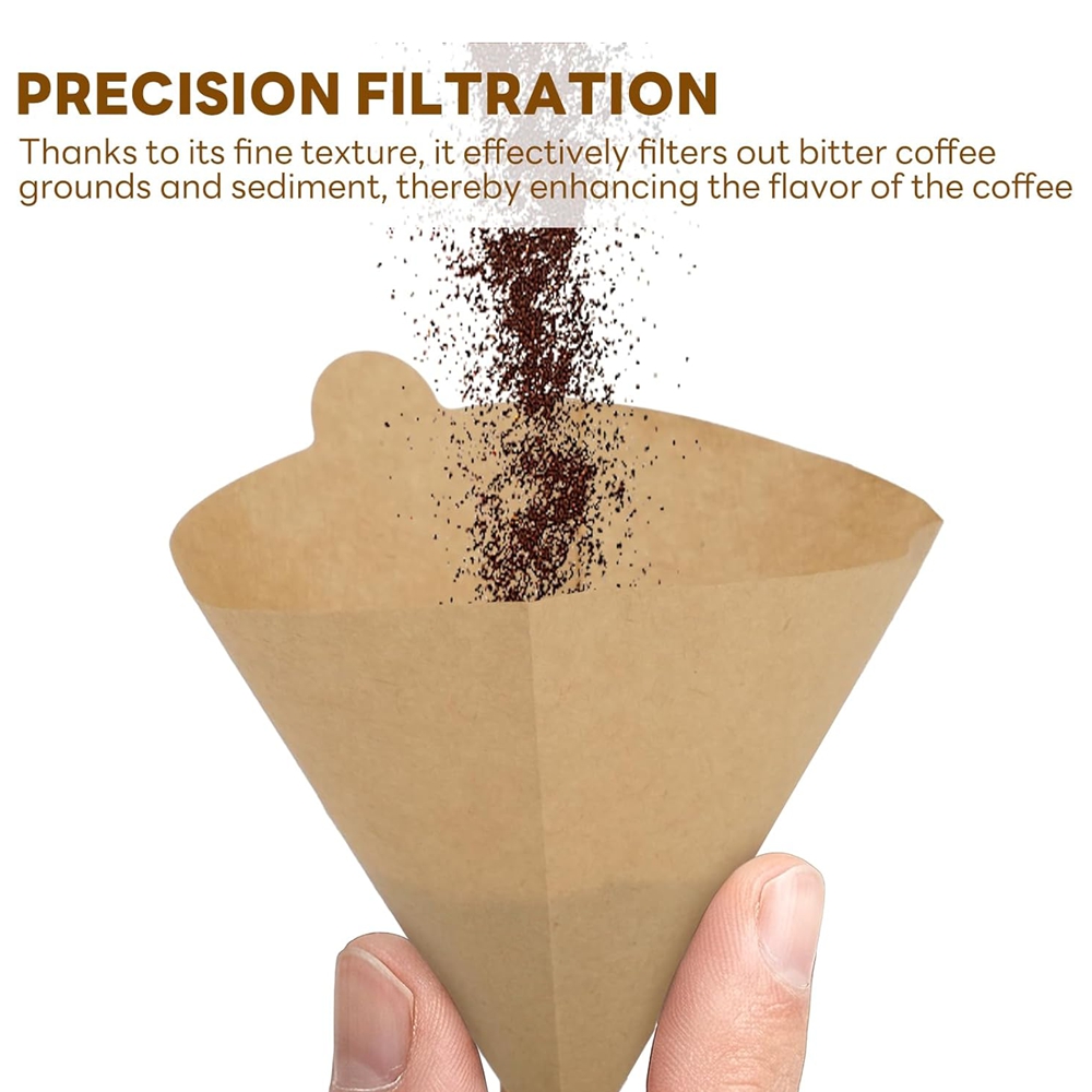 กรองกาแฟแบบกรวย 200 ชิ้น # กระ - Coffee Equipment Distributor บทวิจารณ์และราคา