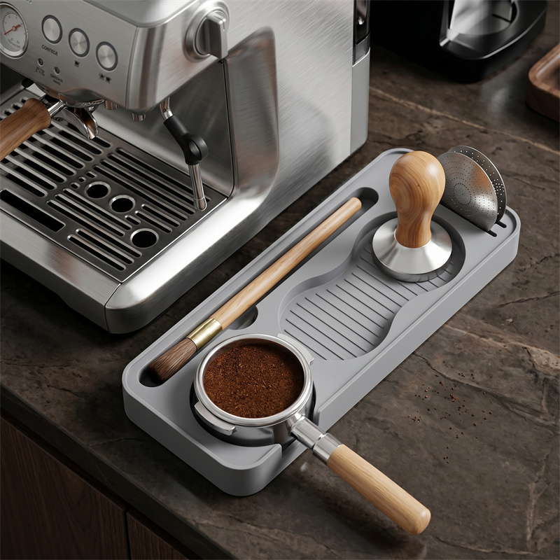 แท่นวางแทมเปอร์กาแฟซิลิโคนกันล - Coffee Equipment Distributor บทวิจารณ์และราคา