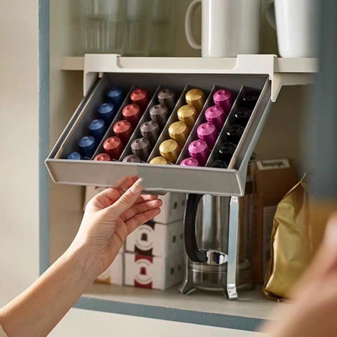 ที่ใส่แคปซูลกาแฟ กล่องเก็บแคปซ - Coffee Equipment Rack บทวิจารณ์และราคา