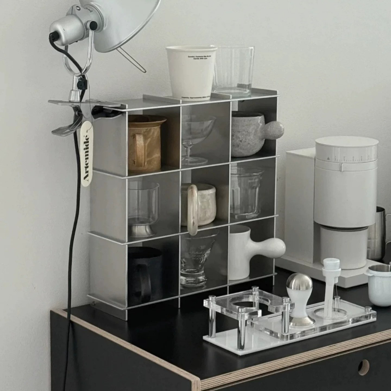 ชั้นวางแก้วอะลูมิเนียมอัลลอยด์ - Coffee Equipment Rack บทวิจารณ์และราคา