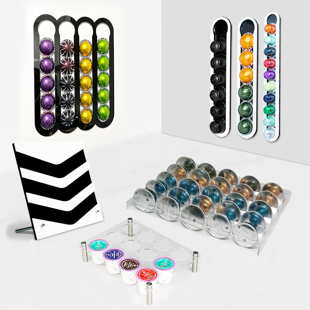 หลายประเภทแคปซูลกาแฟผู้ถือลิ้น - Coffee Equipment Rack บทวิจารณ์และราคา