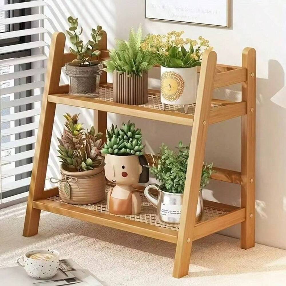 ชั้นวางของบนเคาน์เตอร์ไม้ไผ่ 2 - Coffee Equipment Rack บทวิจารณ์และราคา