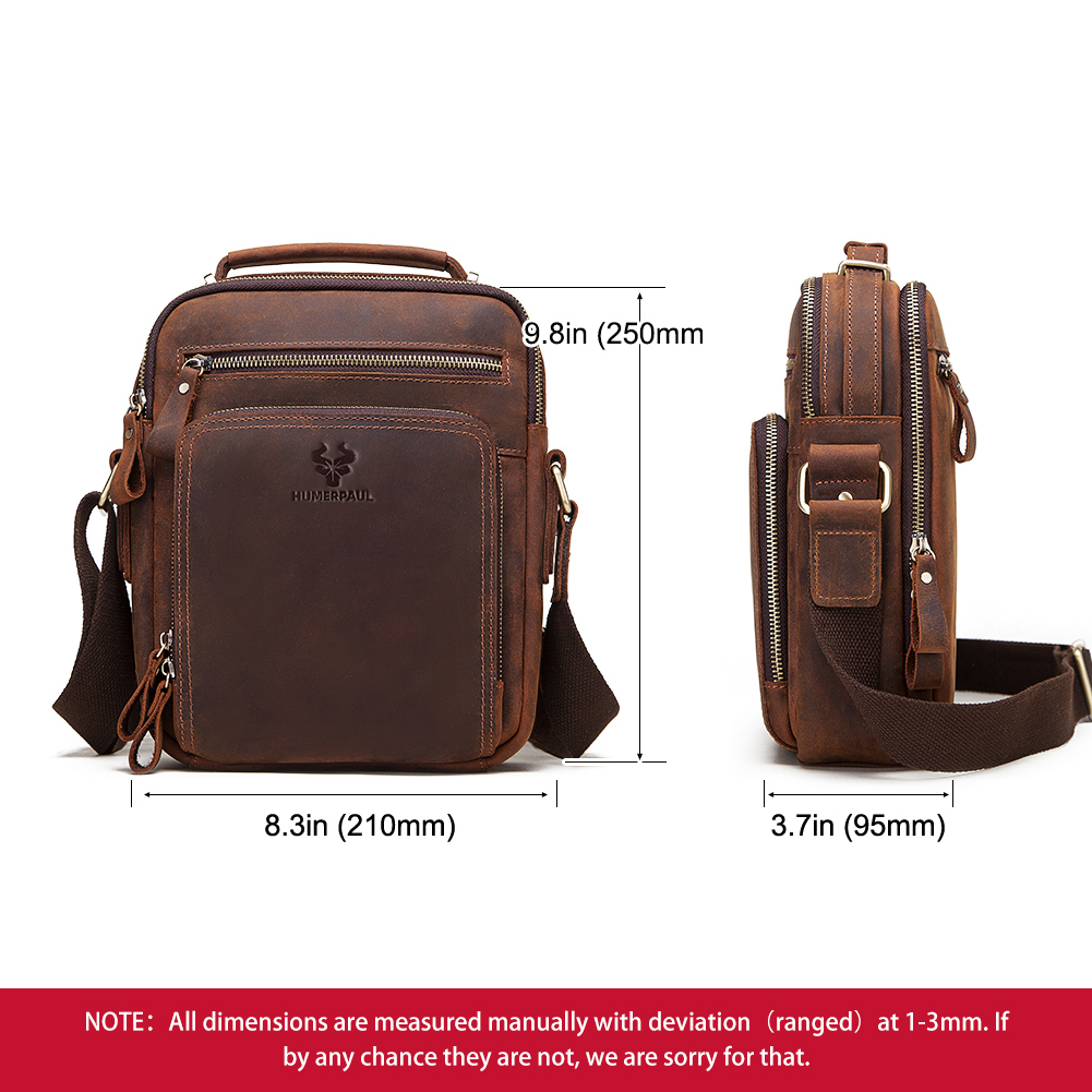 HUMERPAUL ของแท้หนังผู้ชายกระเ - Coffee Equipment Travel Bag บทวิจารณ์และราคา